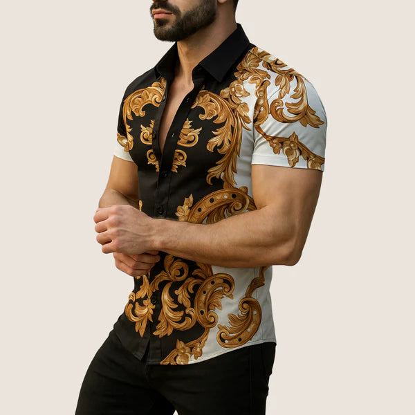 Monarch Printed Shirt – Casual Summer Style