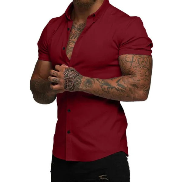 Slim EasyFit™ Shirt – Style and Comfort with 4D Stretch Technology