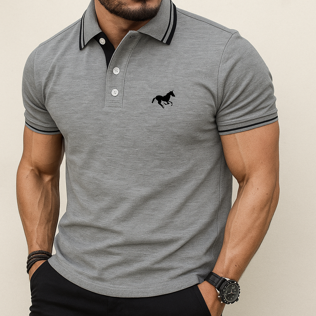 Monarch – Men’s Polo with Contrasting Details