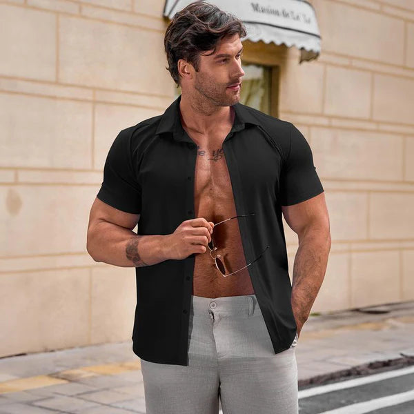 Slim EasyFit™ Shirt – Style and Comfort with 4D Stretch Technology