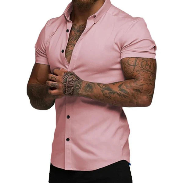 Slim EasyFit™ Shirt – Style and Comfort with 4D Stretch Technology