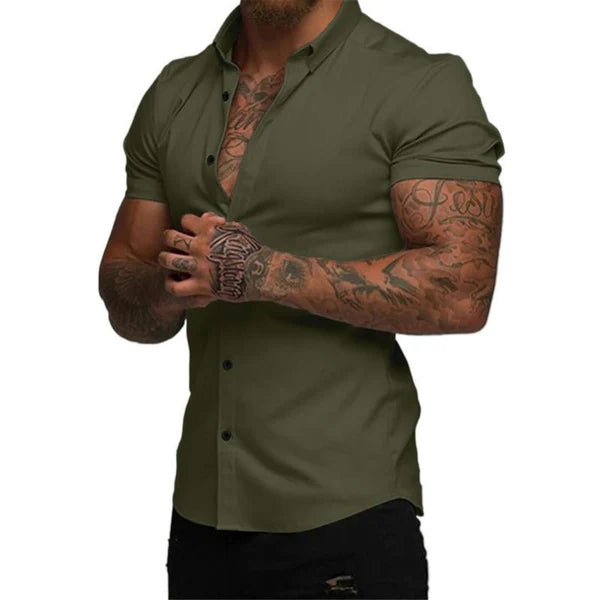 Slim EasyFit™ Shirt – Style and Comfort with 4D Stretch Technology