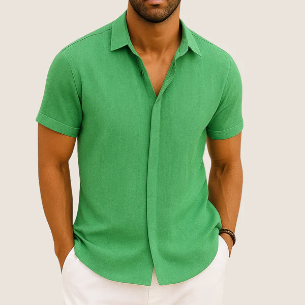 Monarch Linen & Cotton Shirt – Relaxed Fit & Summer Comfort