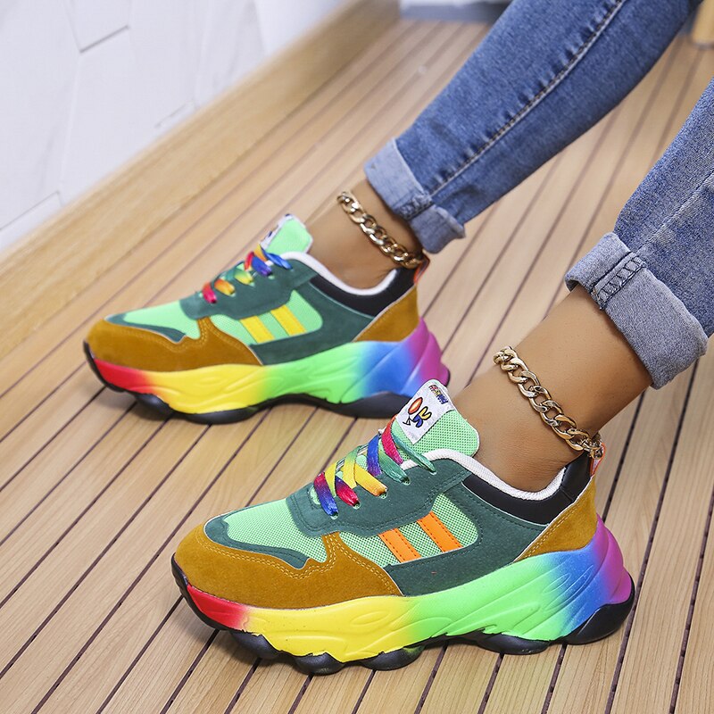 Monarch Wear - Orthopedic Colorful Sneakers