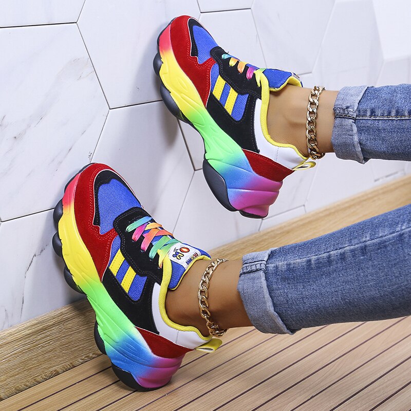 Monarch Wear - Orthopedic Colorful Sneakers