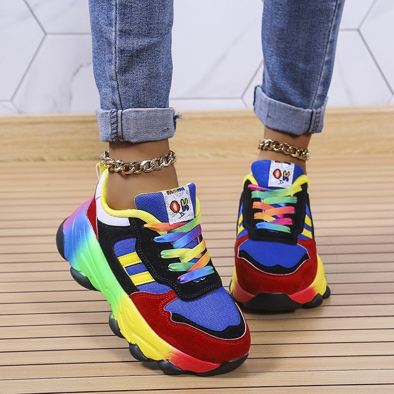 Monarch Wear - Orthopedic Colorful Sneakers