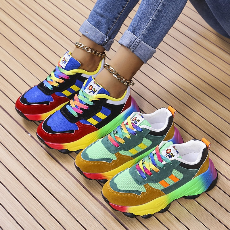 Monarch Wear - Orthopedic Colorful Sneakers