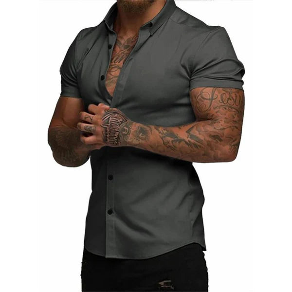 Slim EasyFit™ Shirt – Style and Comfort with 4D Stretch Technology