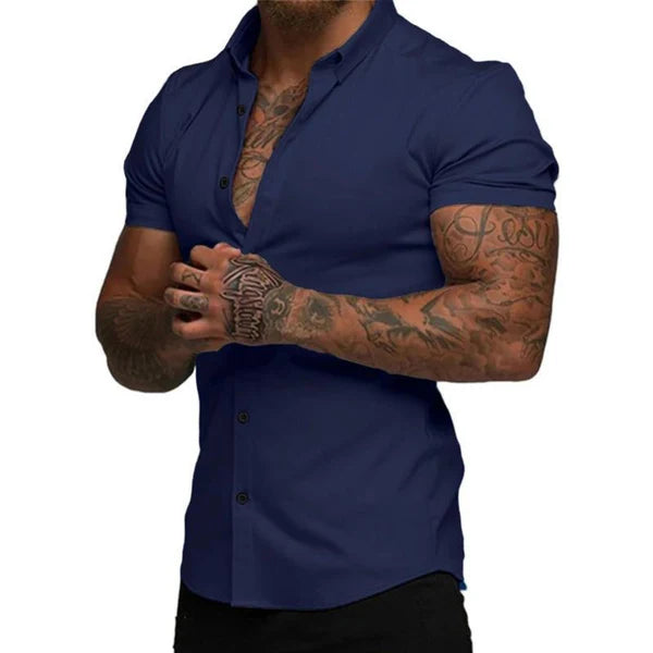 Slim EasyFit™ Shirt – Style and Comfort with 4D Stretch Technology
