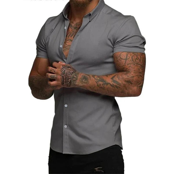 Slim EasyFit™ Shirt – Style and Comfort with 4D Stretch Technology