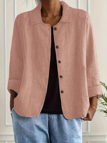 Women's Casual Button-Front Jacket