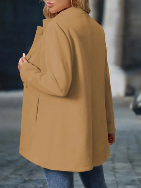 Women's Classic Button-Up Winter Coat