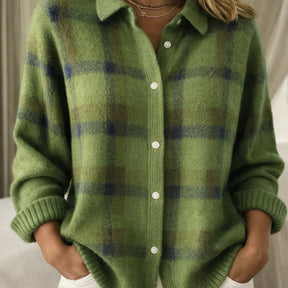 Monarch Wear™ | Cardigan Rétro Check™
