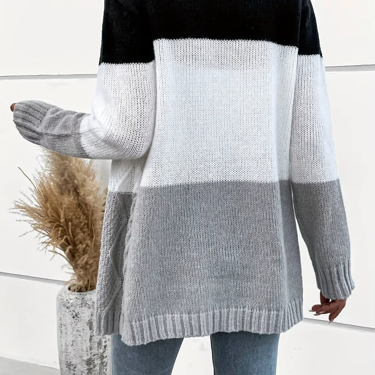Monarch Wear™ | Striped Cardigan Allure™
