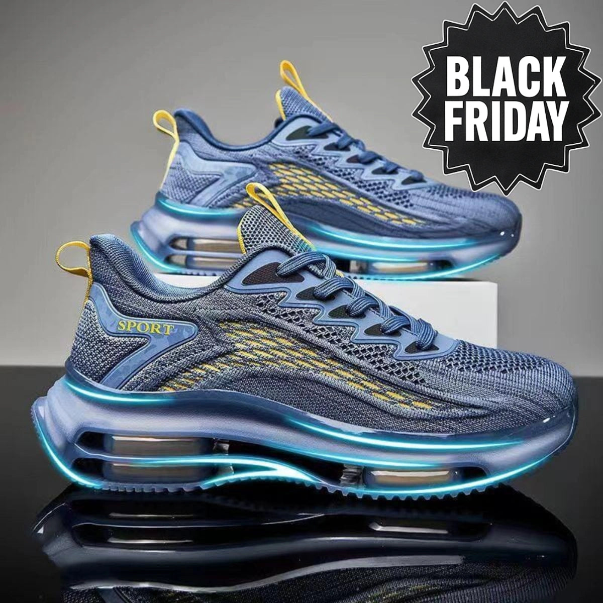 Monarch Wear - Double Sneakers for Men - [BUY 1, GET 2 - FREE]