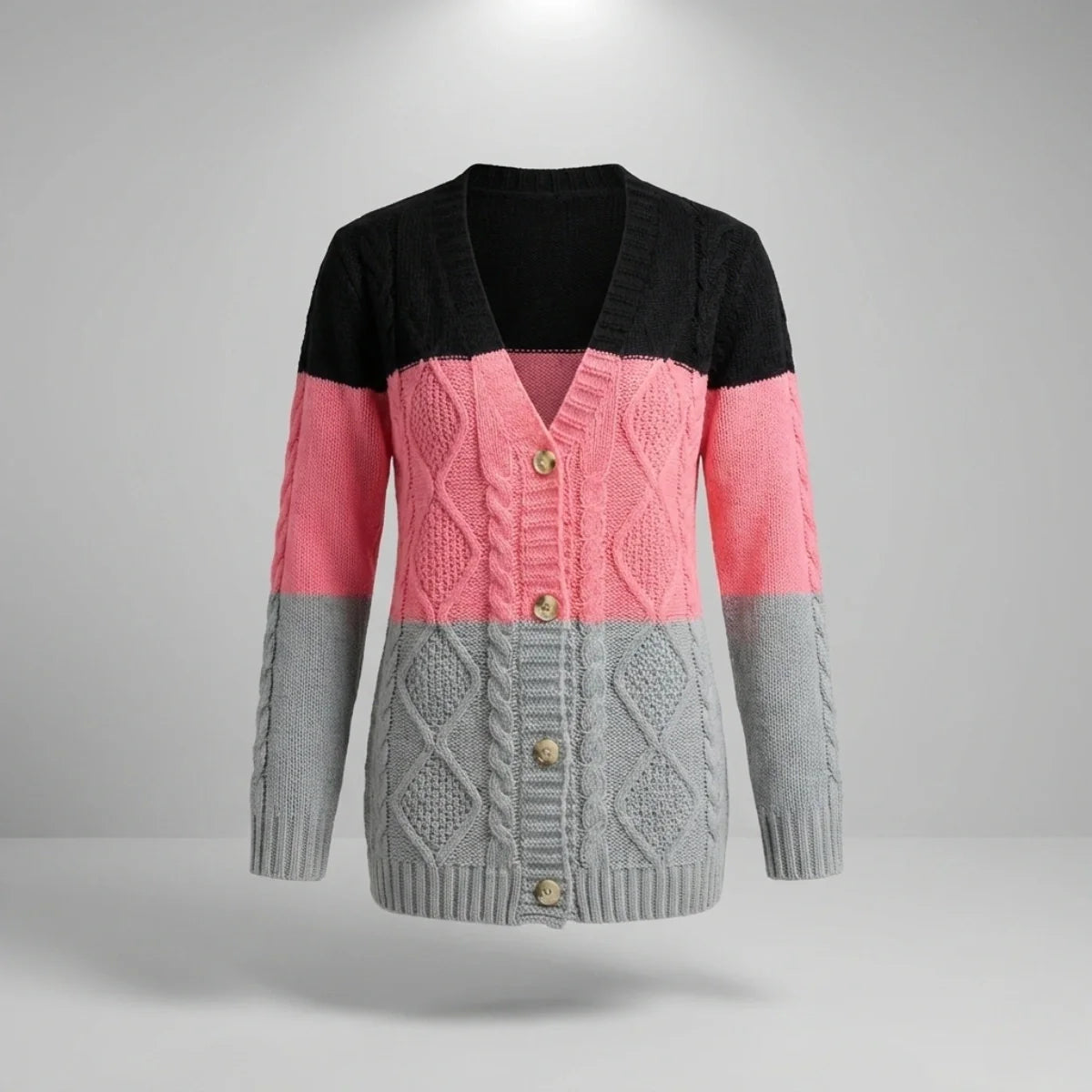Monarch Wear™ | Striped Cardigan Allure™