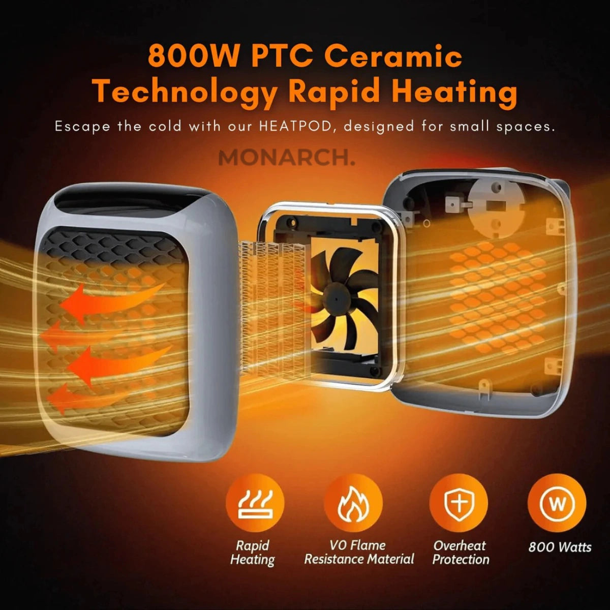 HeatWave™ - Wall Mounted Portable Heater