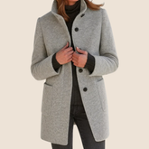 Women's Ribbed Quarter-Zip Jumper