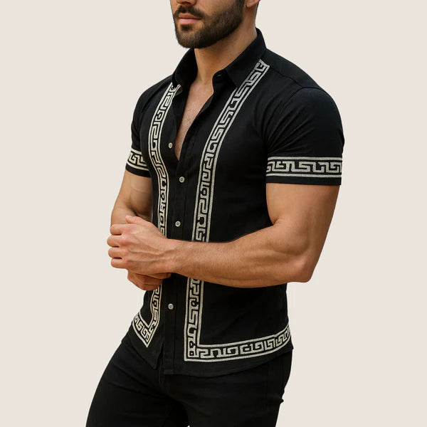 Monarch Printed Shirt – Casual Summer Style
