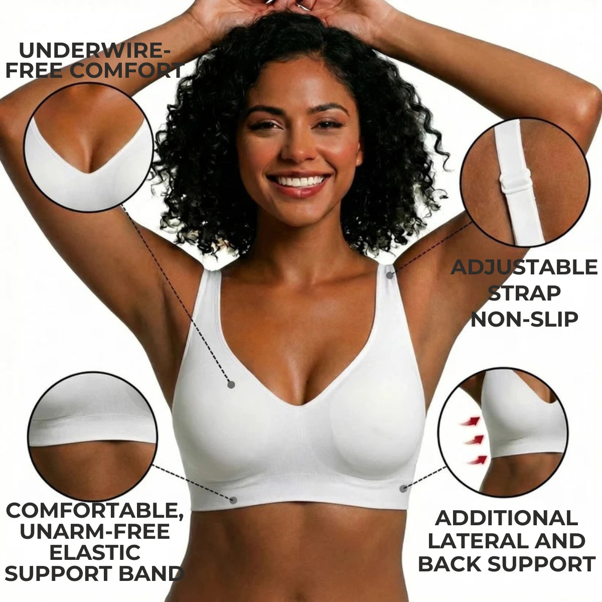 Monarch Wear |  Second Skin Bra - Nuvia™