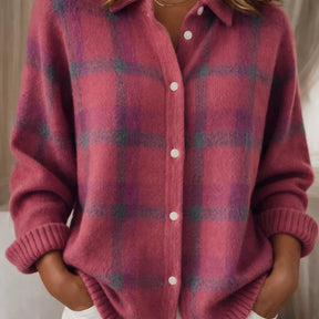 Monarch Wear™ | Cardigan Rétro Check™