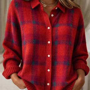 Monarch Wear™ | Cardigan Rétro Check™