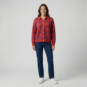 Monarch Wear™ | Cardigan Rétro Check™