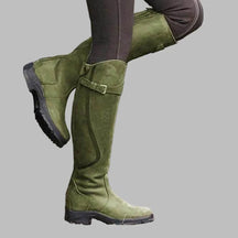 Women's Leather Ankle Boots with Arch Support