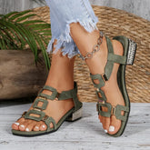 Orsola™ | Elegant Comfort Block Heel Sandals