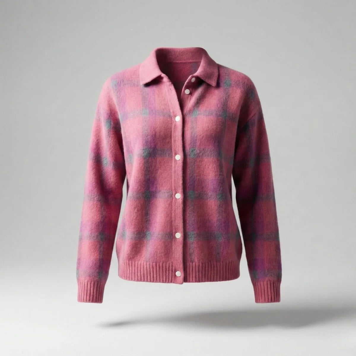 Monarch Wear™ | Cardigan Rétro Check™