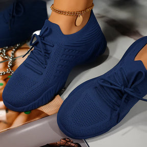 Monarch RespiraFlex Trainers – Breathable Mesh with Laces, EVA Sole