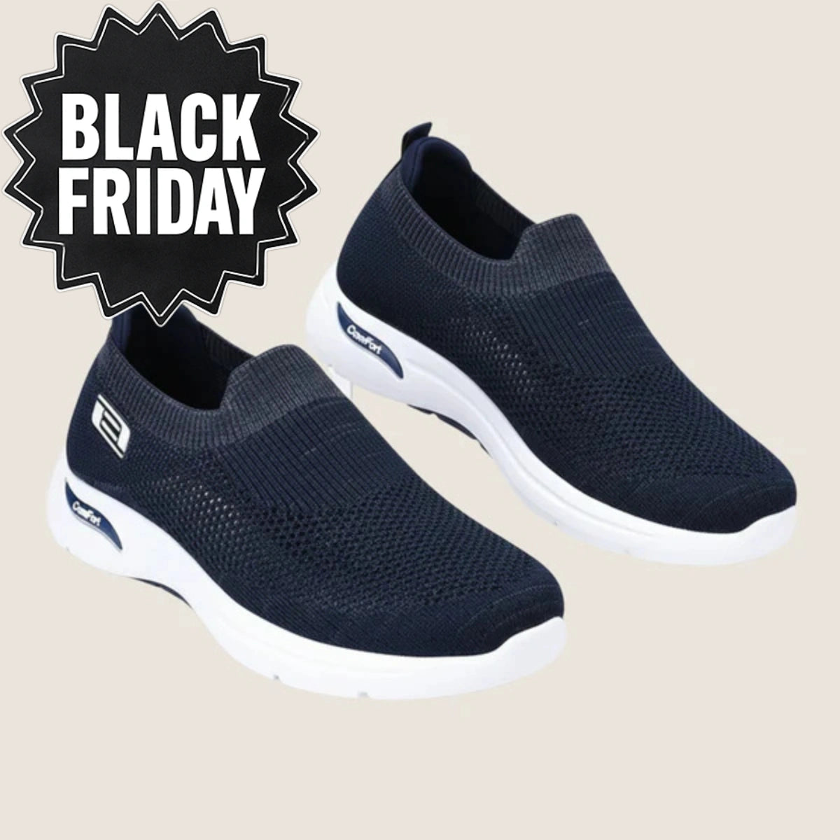 Monarch – Men’s Breathable Orthopaedic Trainers AirMesh Comfort - [BUY 1, GET 2 - FREE]
