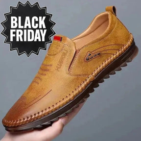 Monarch Wear - Leather Slip-On Moccasins for Men - [BUY 1, GET 2 - FREE]