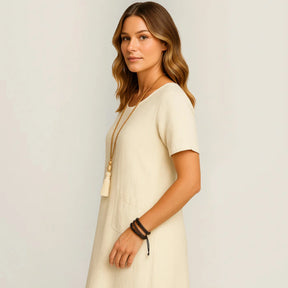 Giulia Midi Dress – Casual Elegance for Every Occasion