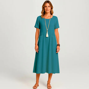 Giulia Midi Dress – Casual Elegance for Every Occasion