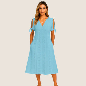 Monarch Sofie Midi Lace Dress – Casual Elegance