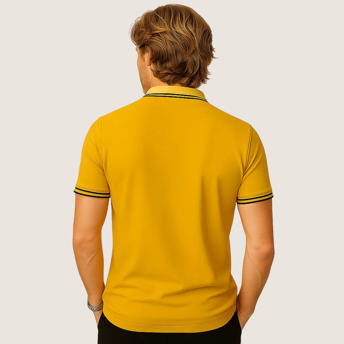 Monarch – Men’s Polo with Contrasting Details