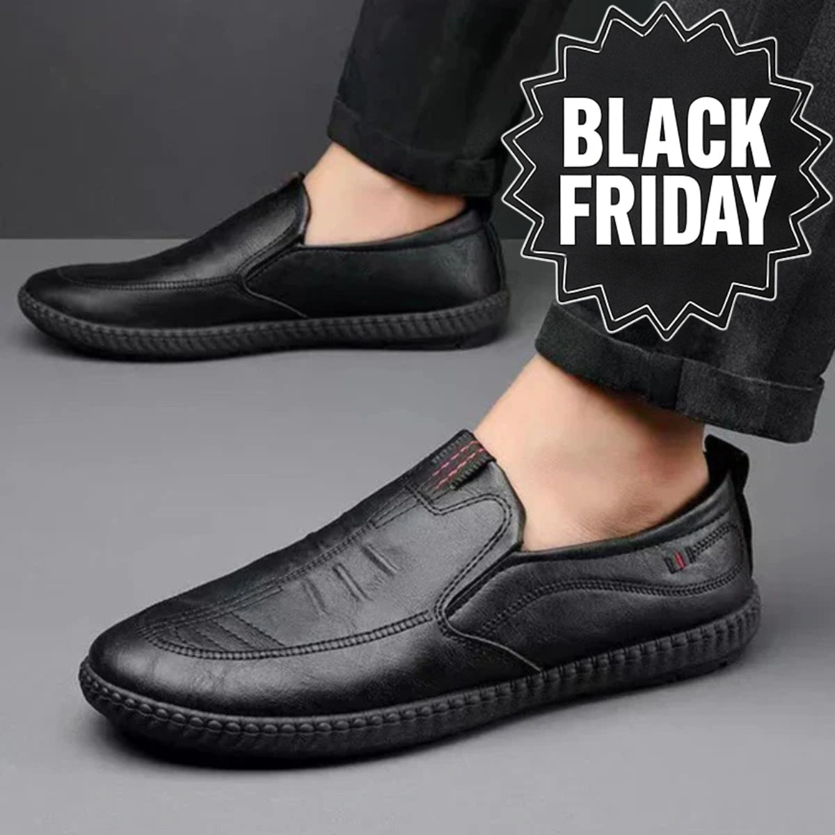 Monarch Wear - Leather Slip-On Moccasins for Men - [BUY 1, GET 2 - FREE]