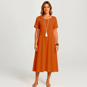 Giulia Midi Dress – Casual Elegance for Every Occasion