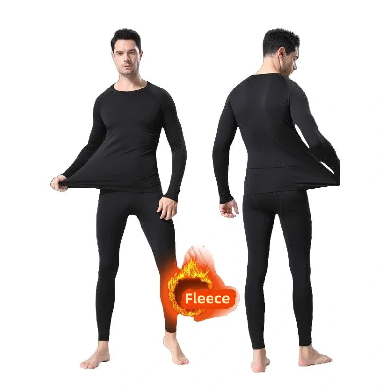 ThermoFit™ – Warm & Breathable Fleece Second-Skin Thermal Top