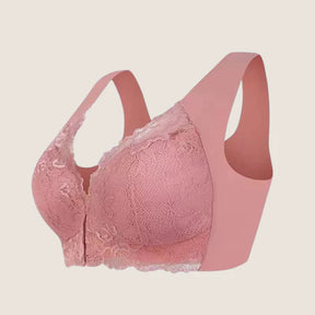 Monarch – Sexy Lace Bra – Plus Size Comfort Push-Up with Front Closure