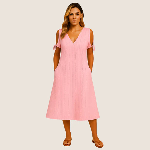 Monarch Sofie Midi Lace Dress – Casual Elegance