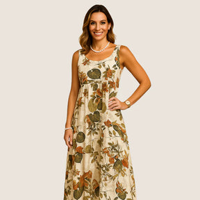 Monarch Lotte Long Dress – Summer Floral Elegance