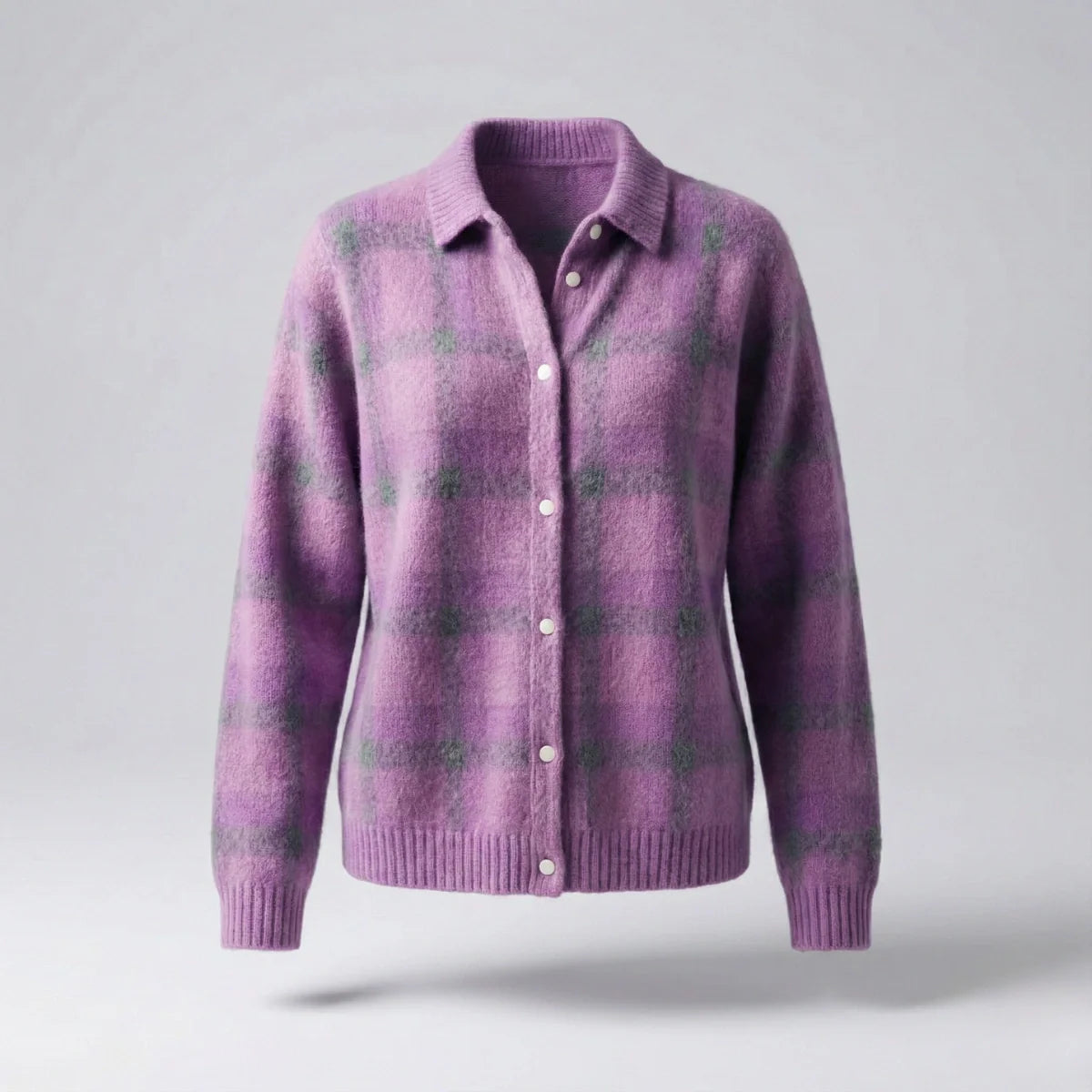 Monarch Wear™ | Cardigan Rétro Check™
