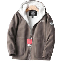 Nordwell™ Men’s Hooded Jacket – Embroidered Winter Hoodie Jacket