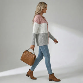 Monarch Wear™ | Striped Cardigan Allure™