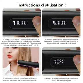 Monarch Wear | Styling Brush for Short Hair – VolumeLift™ (UNBEATABLE OFFER)