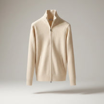 Monarch Wear | Elegant Classic Zip Jacket – RibbedWarm™