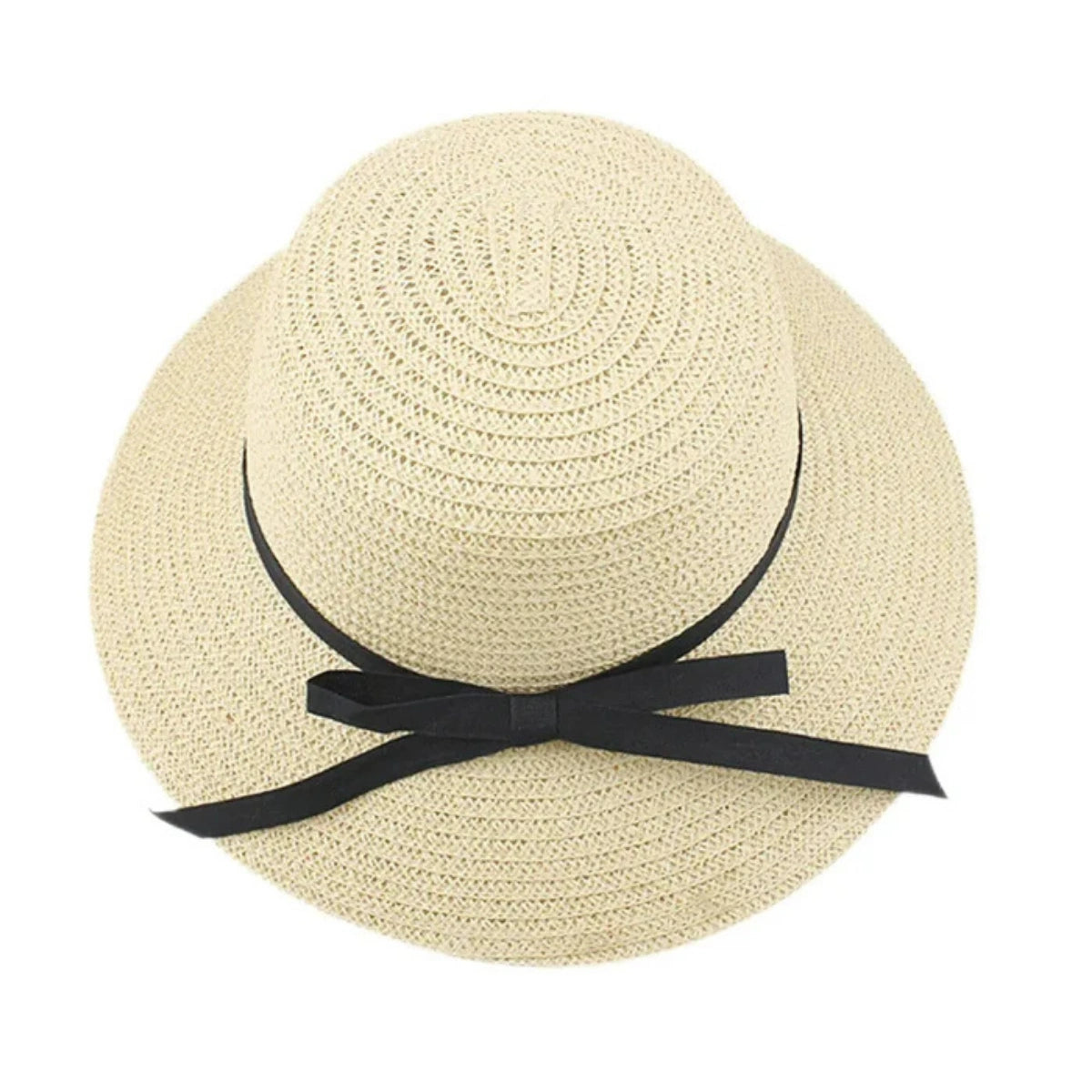 Arpoador Hat – Delicate, Elegant Straw Hat with Black Ribbon