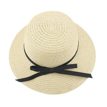 Arpoador Hat – Delicate, Elegant Straw Hat with Black Ribbon